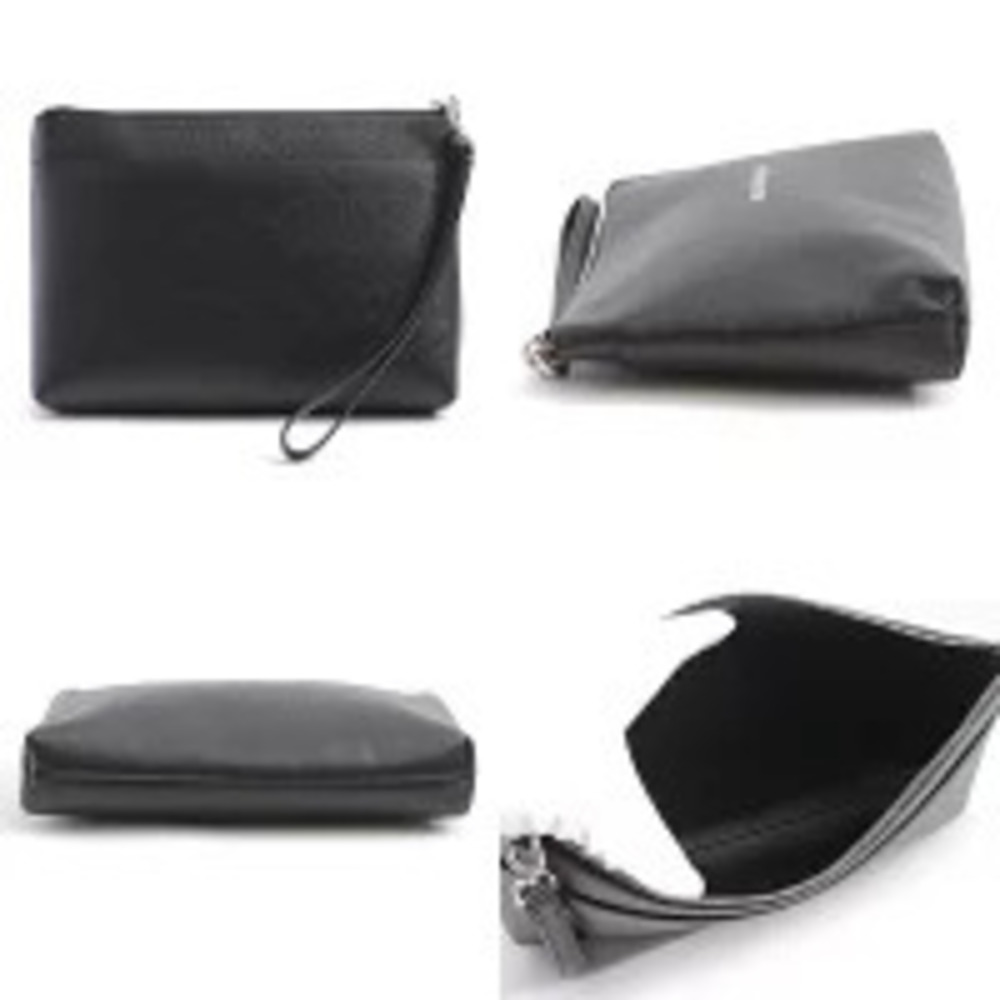 Balenciaga bag logo clutch black - Picture 2 of 8
